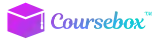 Coursebox-Logo mit Farbverlauf